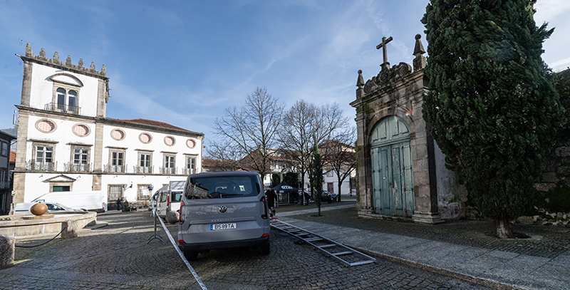 Centro histórico de Guimarães é novamente cenário de produção de cinema